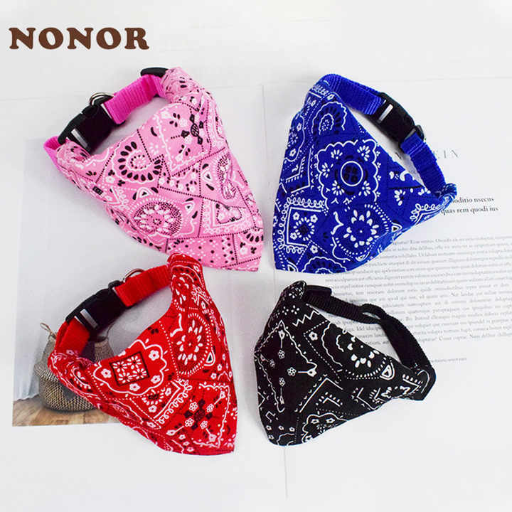 Dog Bandana Scarf - Verstellbarer dreieckiger Verband für Haustiere, Hunde,