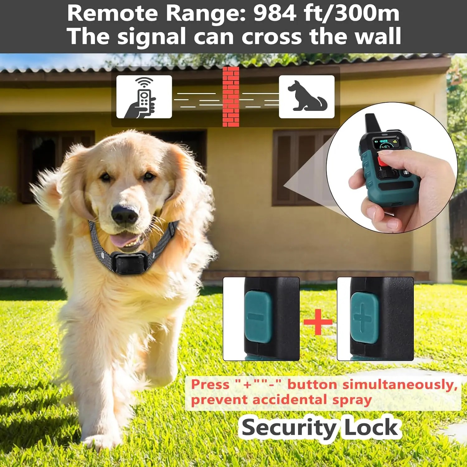 Remote-Spray-Trainingshalsband – Pet Cologne Spray Bewertung und Preis