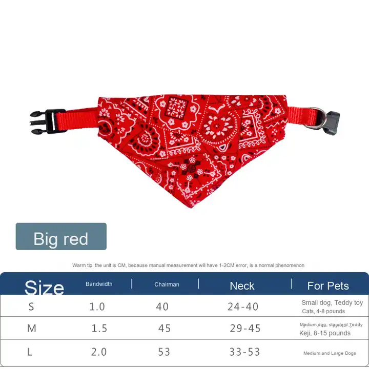Verstellbarer dreieckiger Verb – Dog Bandana Scarf Bewertung und Preis