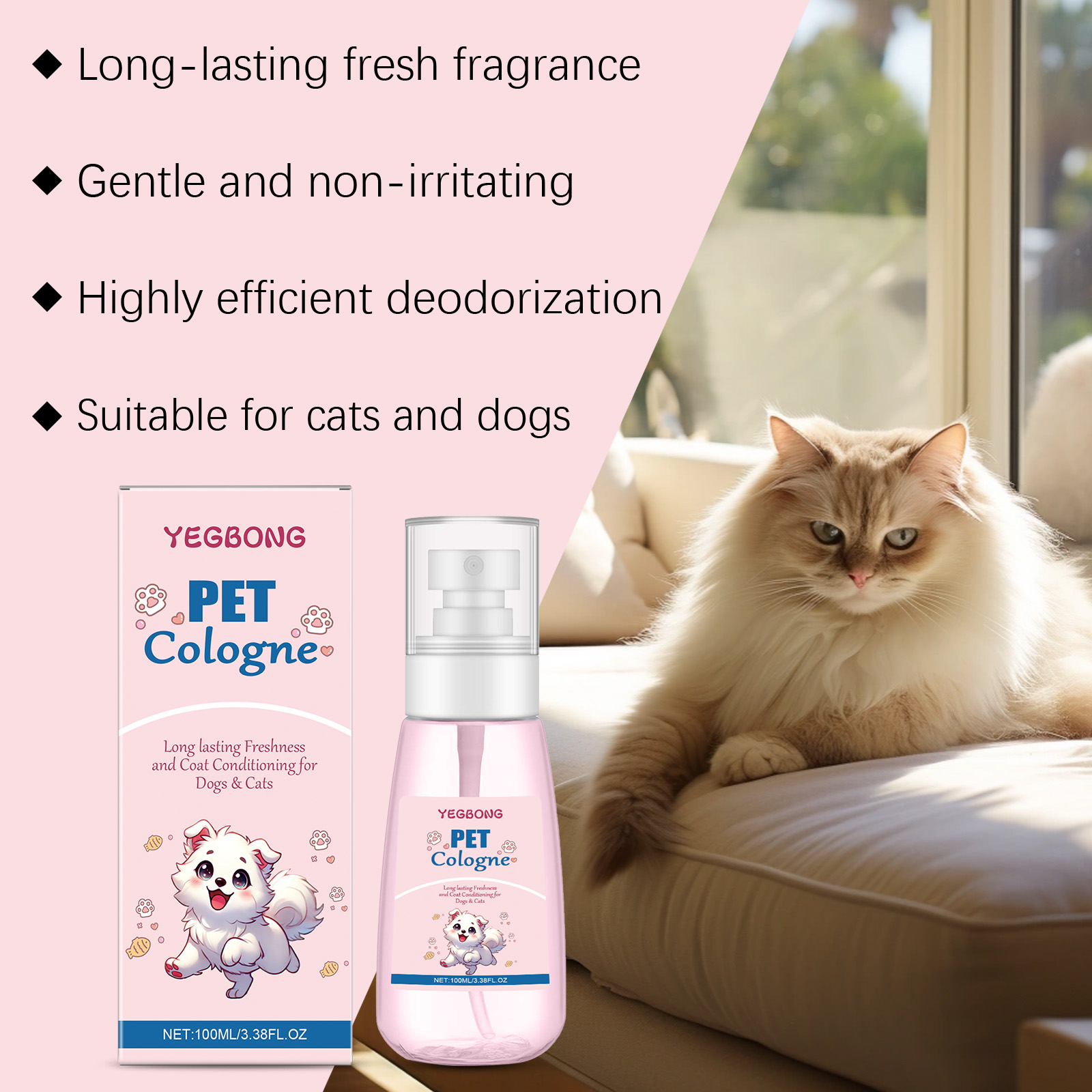 Haustier-Kölnischwasser mit Ba – Pet Cologne Spray Bewertung und Preis