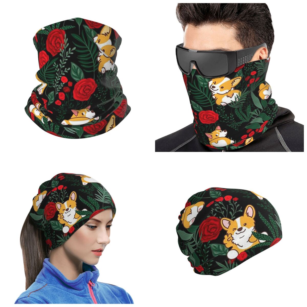 Corgi-Hund im Garten Bandana H – Dog Bandana Scarf Bewertung und Preis