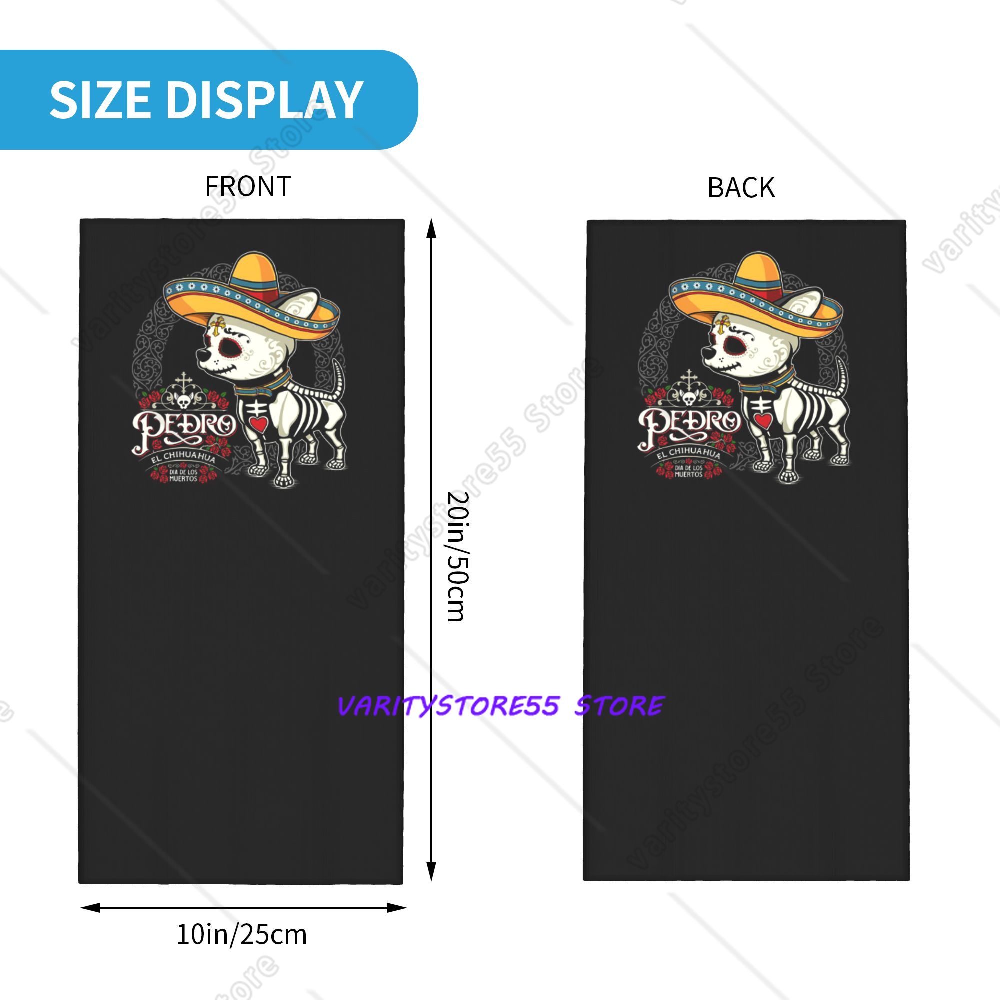 Day of the Dead Dog Print Band – Dog Bandana Scarf Bewertung und Preis