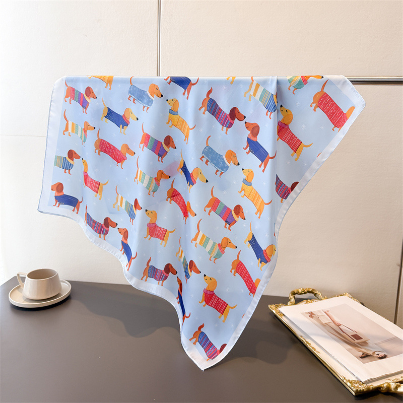 Quadratischer Schal aus Baumwo – Dog Bandana Scarf Bewertung und Preis